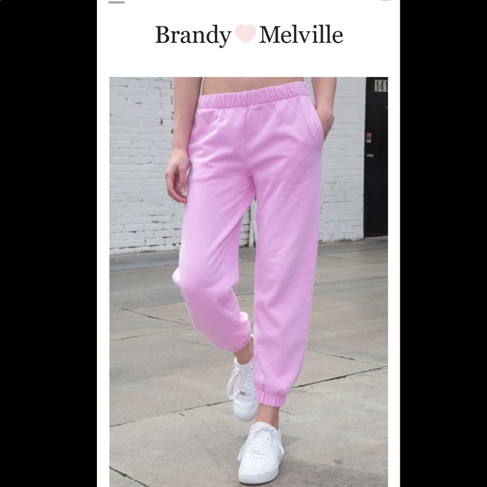 BRANDY MELVILLE Rosa Sweatpants